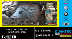 Audi A5 2.0T 2011 Engine For Sale 1
