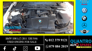 BMW E90 LCI 2011 320I N46 Used Engine For Sale