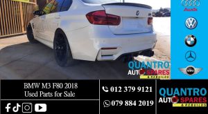 BMW M3 F80 2018 Used Parts for Sale
