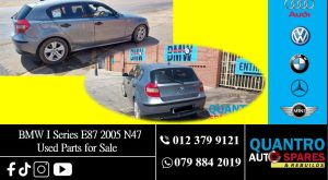 BMW 1 Series E87 2005 N47 Used Parts for Sale