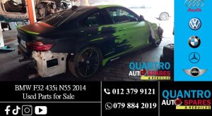 BMW F32 435i N55 2014 Used Parts for Sale