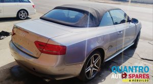 Audi A5 2012 CDN 2.0T Soft Top Stripping For Spares